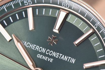 Vacheron Constantin Overseas 41mm Rose Gold Bracelet Green Dial