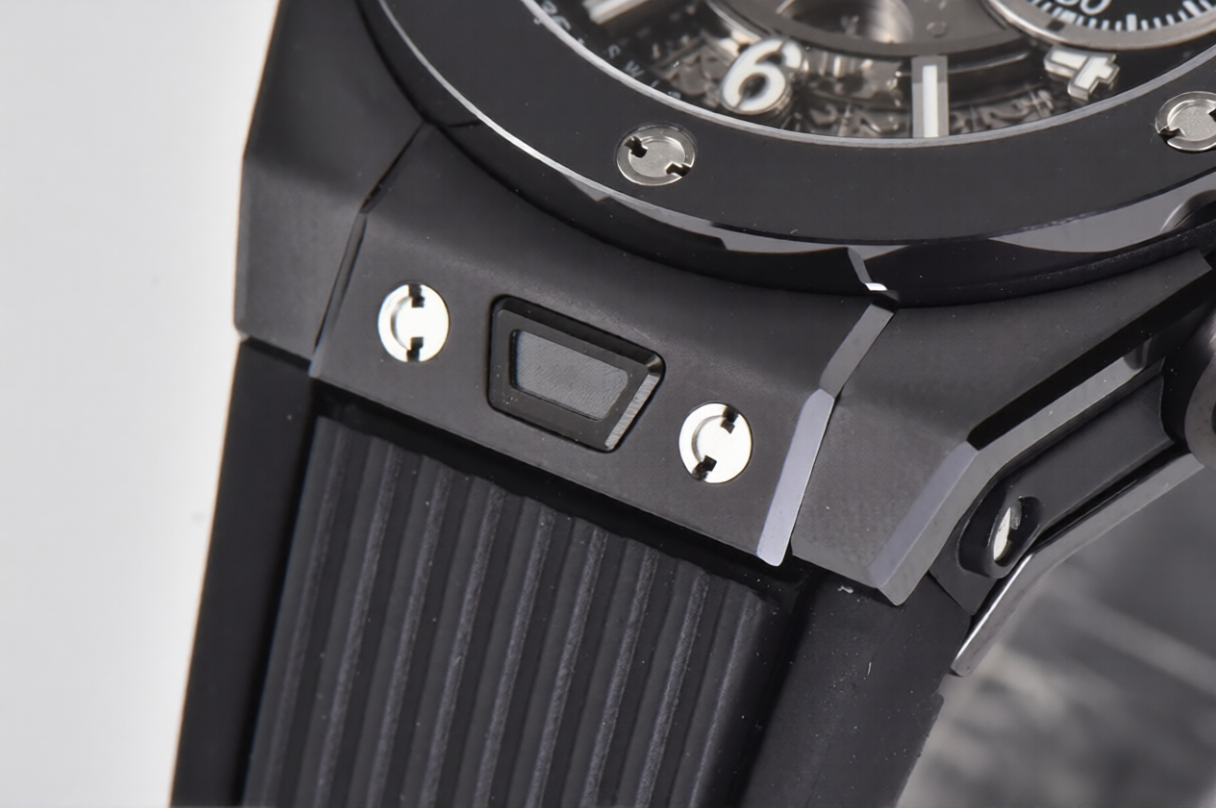 Hublot Big Bang Unico 44mm Black Rubber Strap Skeleton Dial