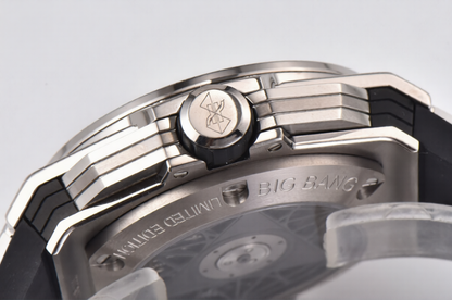 Hublot Big Bang Sang Bleu II Chrono 45mm White Rubber Strap