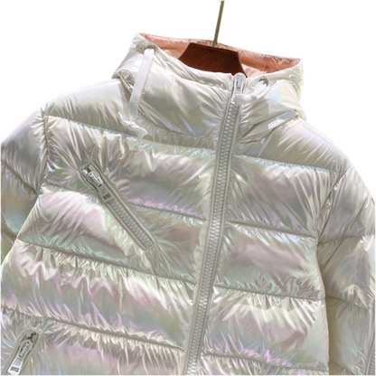 Moncler Zipped Sleves Down Jacket "Iridescent"