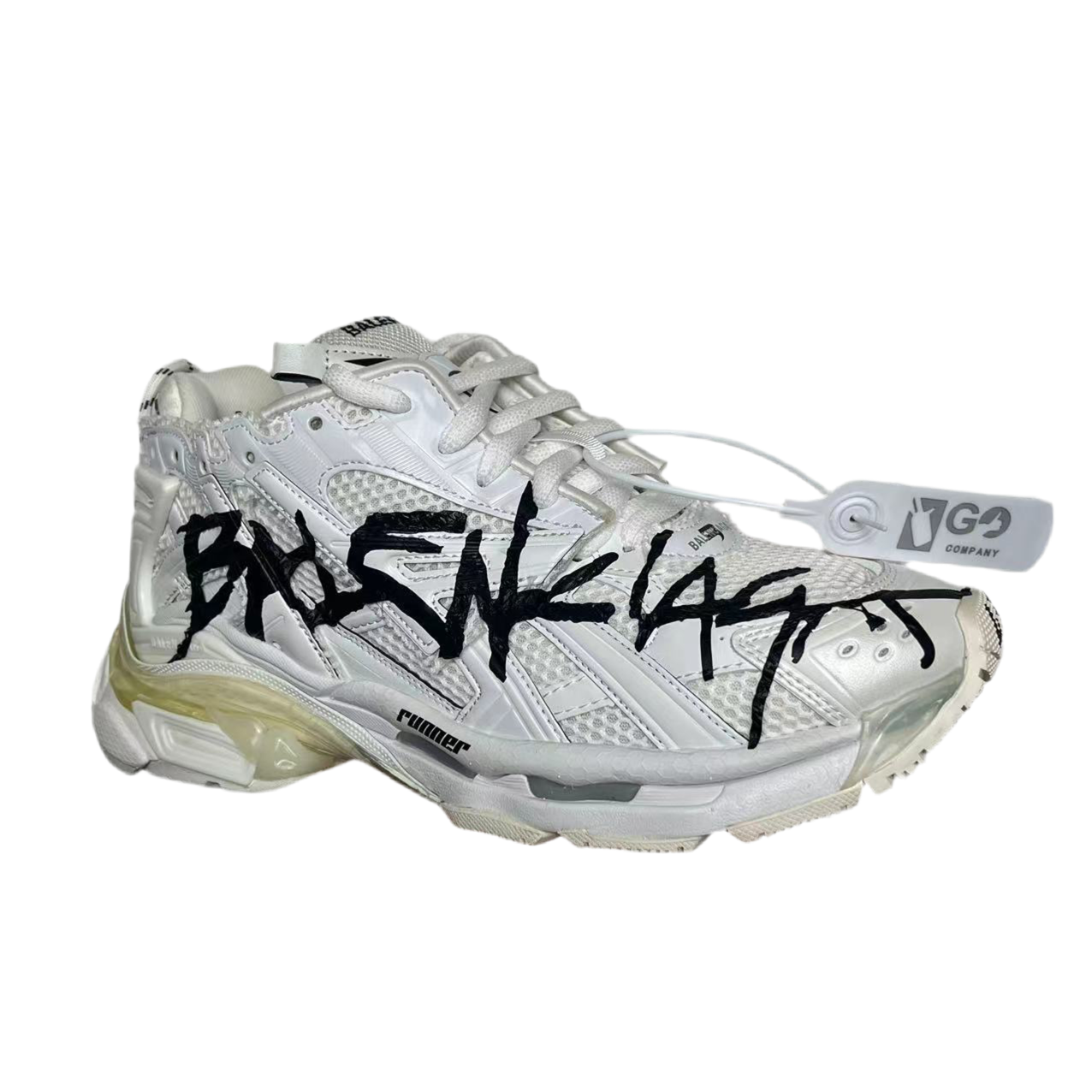 Balenciaga Runner "White Graffiti"