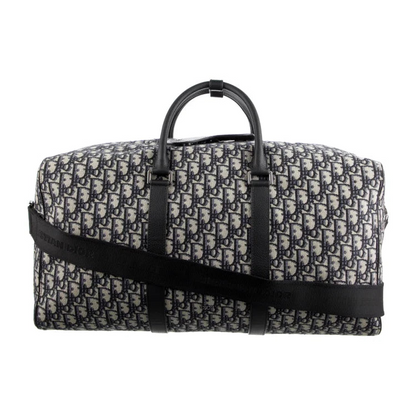 Dior Lingot 50 Oblique Jacquard Duffel Bag