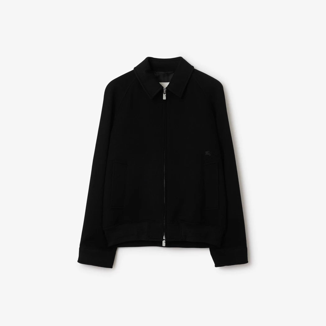 Burberry Cashmere Harrington Jacket "Black"