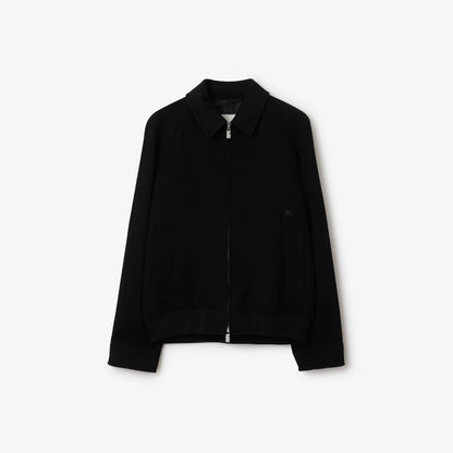 Burberry Cashmere Harrington Jacket "Black"