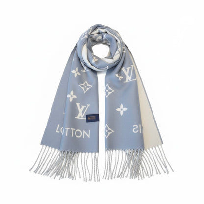 Louis Vuitton Monogram Scarf "Grey"