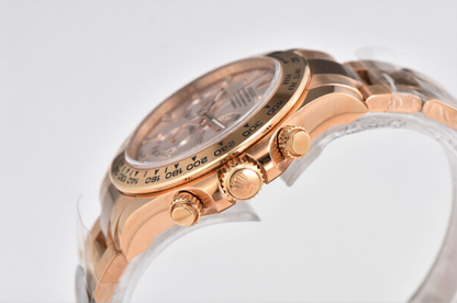 Rolex Daytona Rose Gold 40mm Moissanite Dial