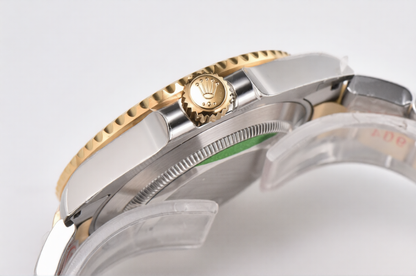 Rolex Submariner 41mm SS/YG Bracelet Black Ceramic Dial