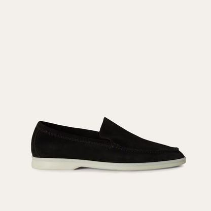 Loro Piana Summer Walk Loafers "Black"