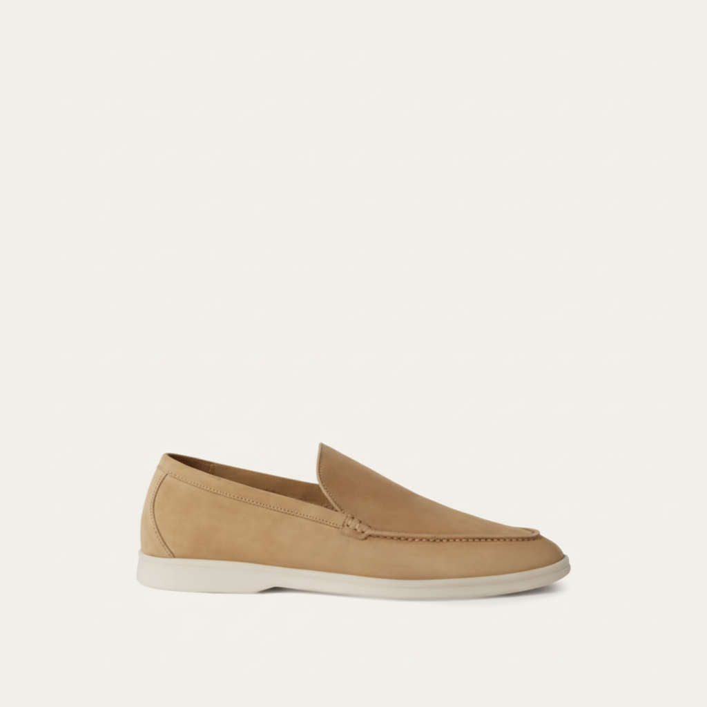 Loro Piana Summer Walk Loafers "Beige"