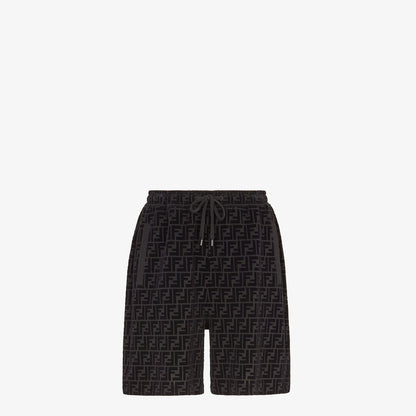 Fendi FF Monogram Bermudas "Black"