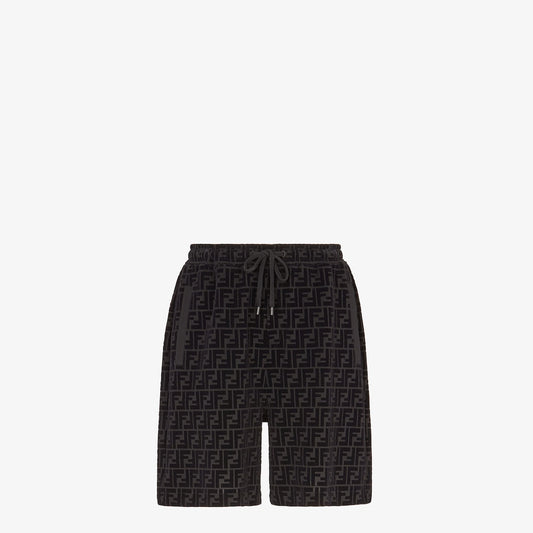 Fendi FF Monogram Bermudas "Black"