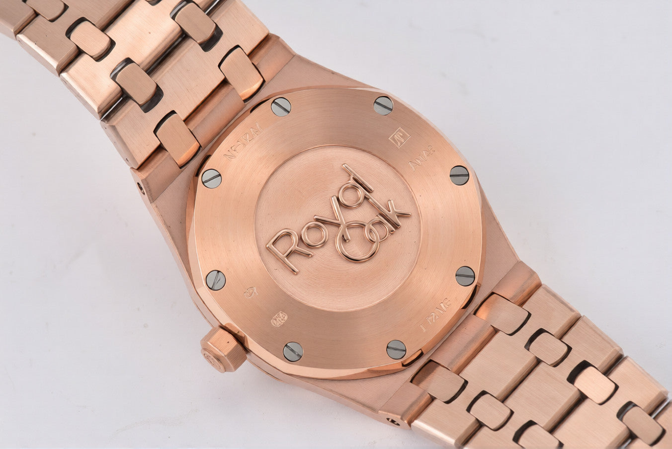 Audemars Piguet Royal Oak 33mm Rose Gold Blue Dial