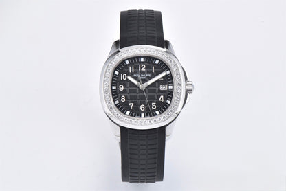 Patek Philippe Aquanaut 38.8mm Black Dial