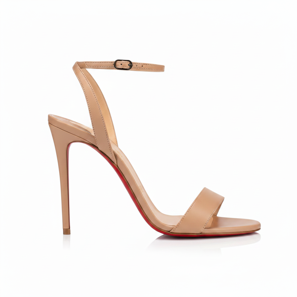 Christian Louboutin Loubigirl 100mm Platform Sandals "Beige"