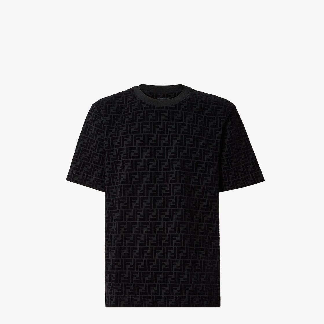 Fendi FF Monogram T-Shirt "Black"