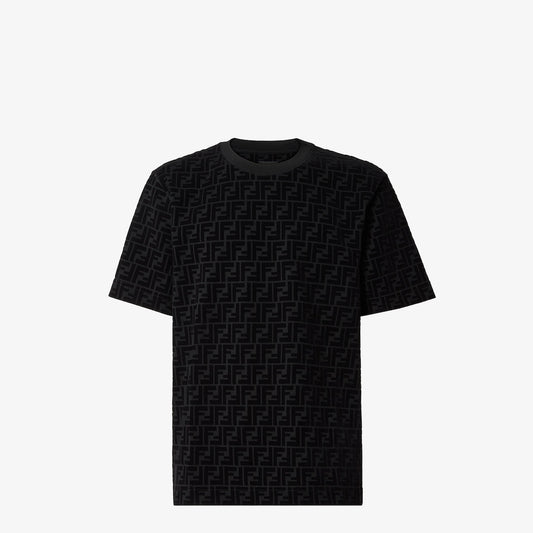Fendi FF Monogram T-Shirt "Black"