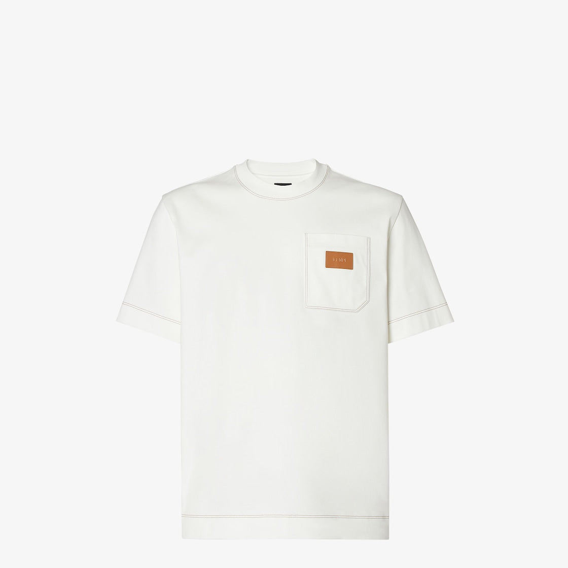 Fendi Cotton T-shirt "White"