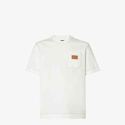 Fendi Cotton T-shirt "White"