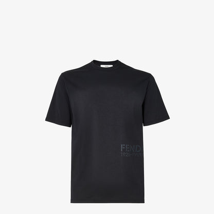 Fendi Cotton T-shirt "Black"