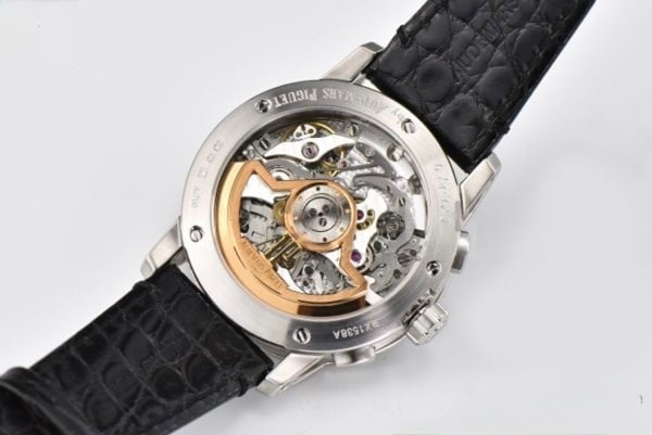 Audemars Piguet Chronograph 41mm Black Leather Black Dial