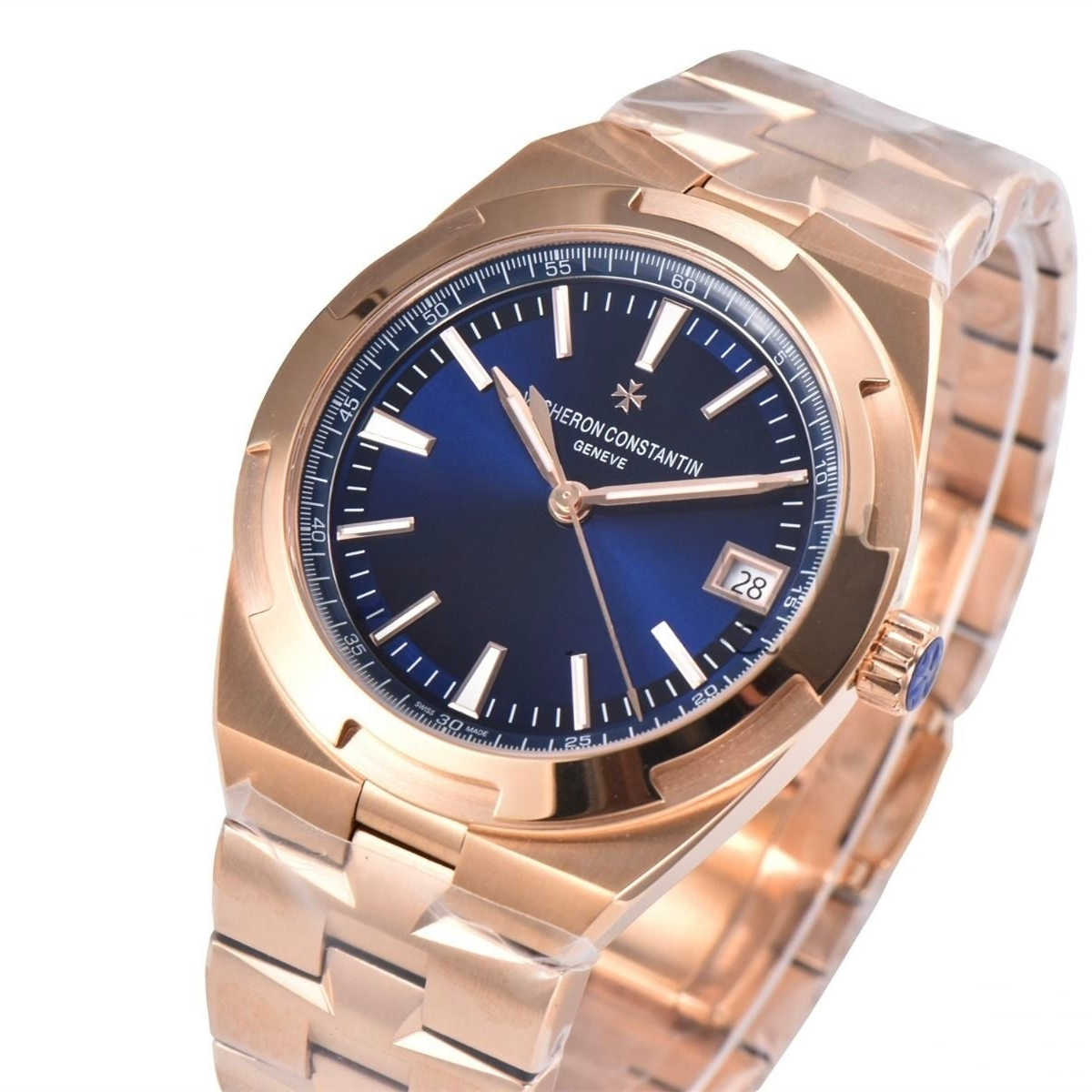 Vacheron Constantin Overseas 41mm Rose Gold Blue Dial