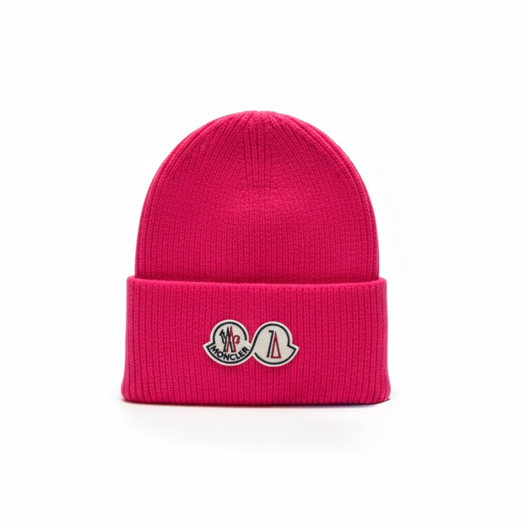 Moncler Wool Beanie "Fuschia Pink"
