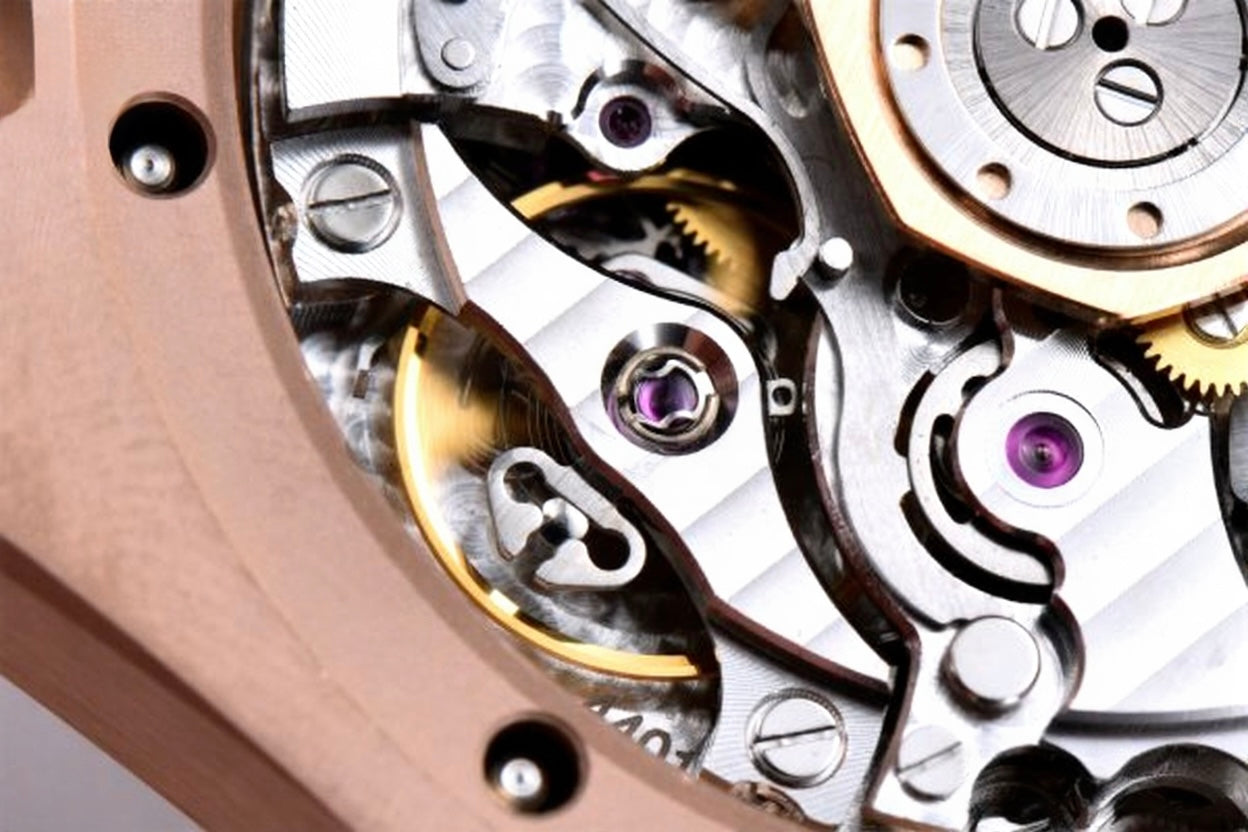 Audemars Piguet Royal Oak Chrono 41mm Rose Gold White Dial