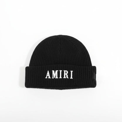 Amiri Wool Beanie "Black-White"