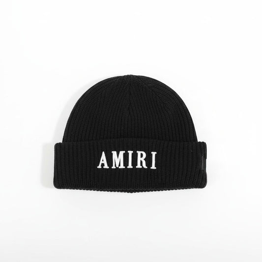 Amiri Wool Beanie "Black-White"