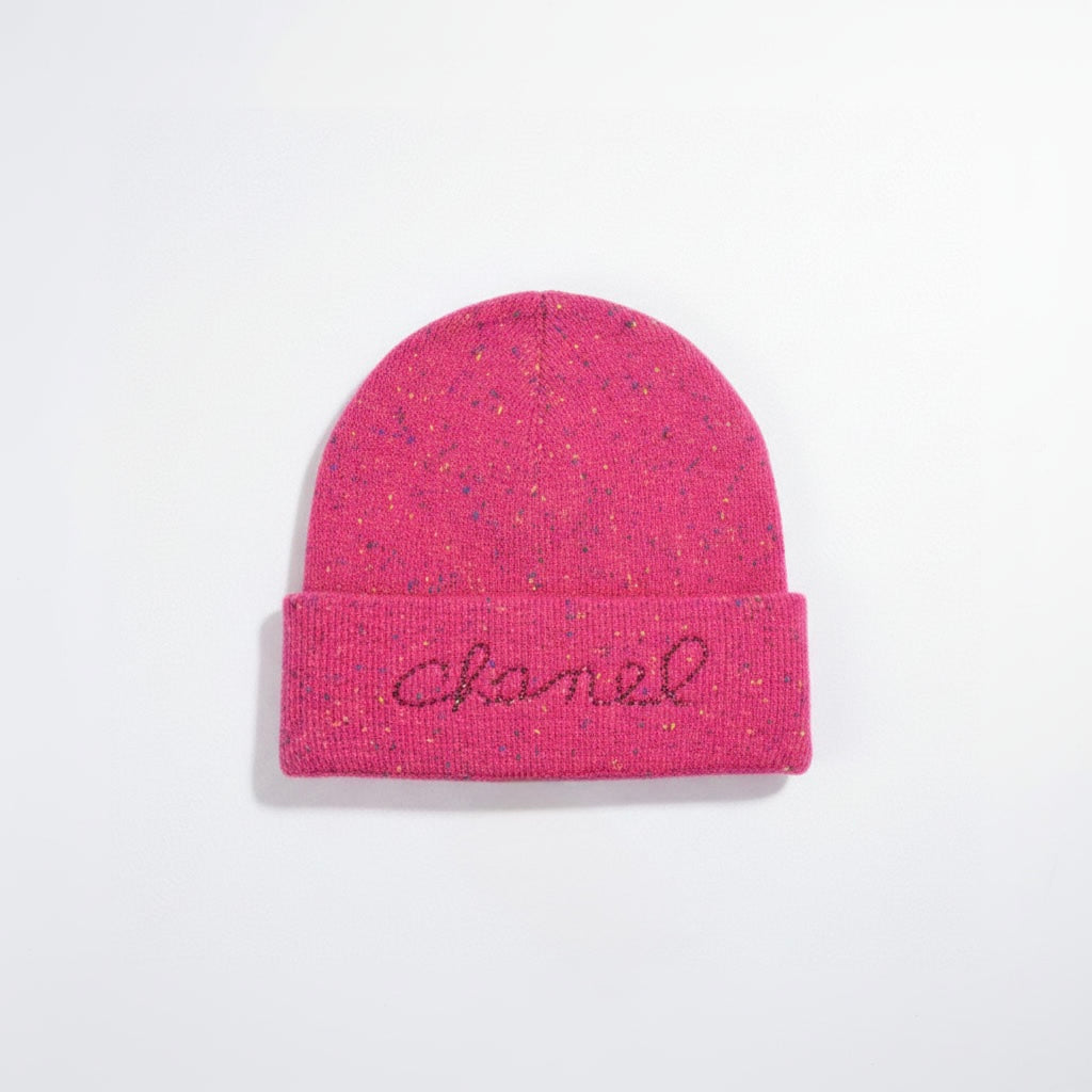 Chanel Wool Beanie "Pink"