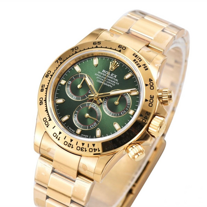 Rolex Daytona Yellow Gold 40mm Green Dial