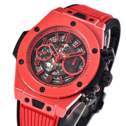 Hublot Big Bang Unico 42mm Red Magic Ceramic Skeleton Dial