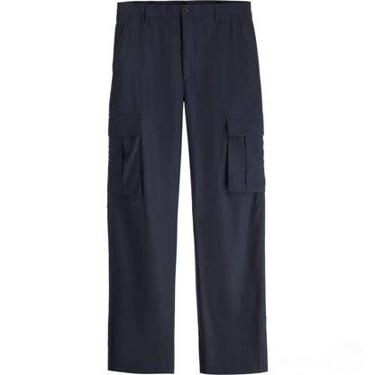 Cargo Pants with Dior Embroidery “Blue Virgin Wool Twill”