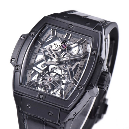 Hublot Spirit of Big Bang Tourbillion  Skeleton 42mm Black Dial