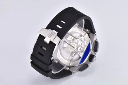 Audemars Piguet Royal Oak Offshore Diver 43mm Black Strap Black-Silver Dial