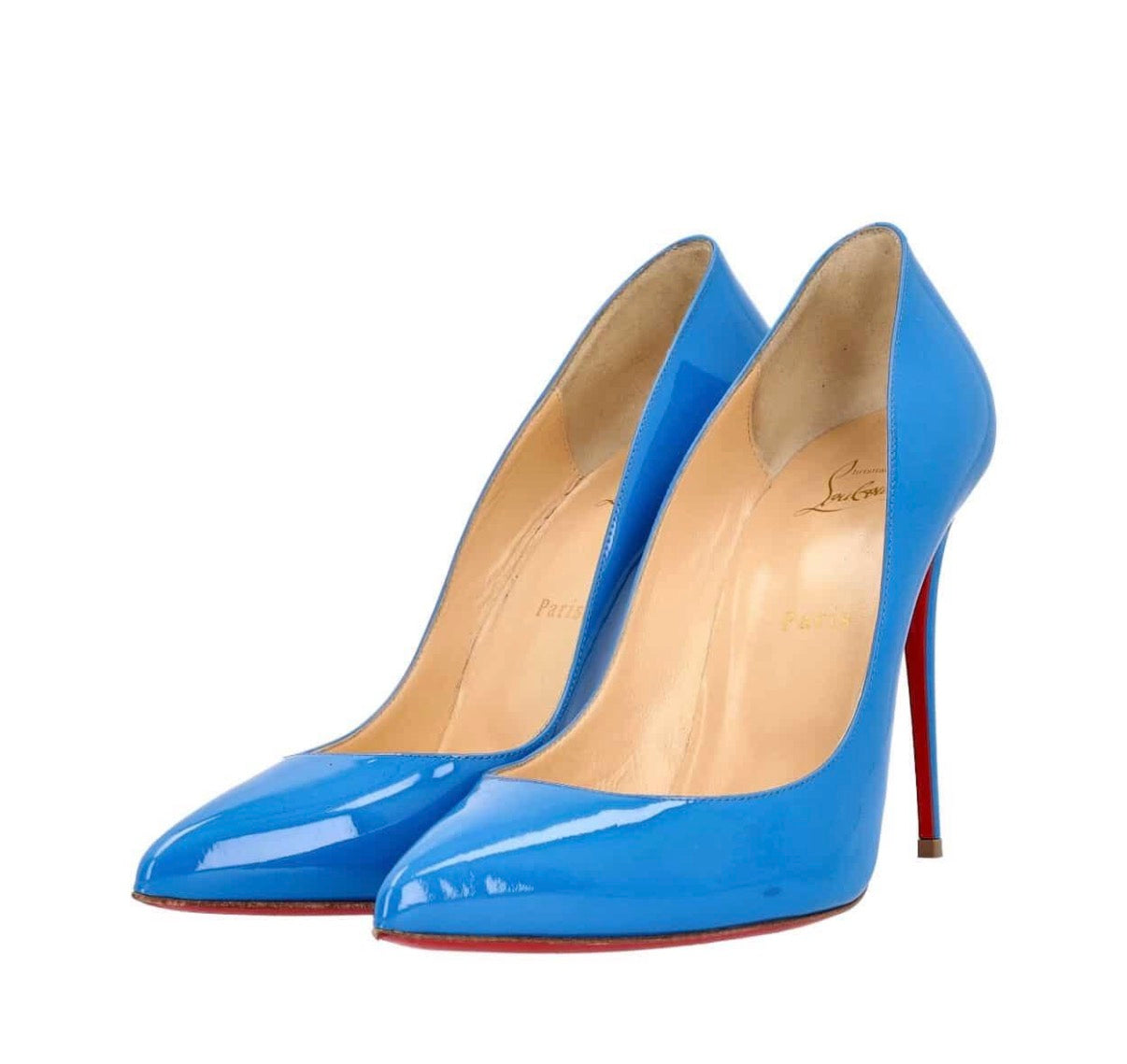 Christian Louboutin Kate 100mm Pumps "Blue