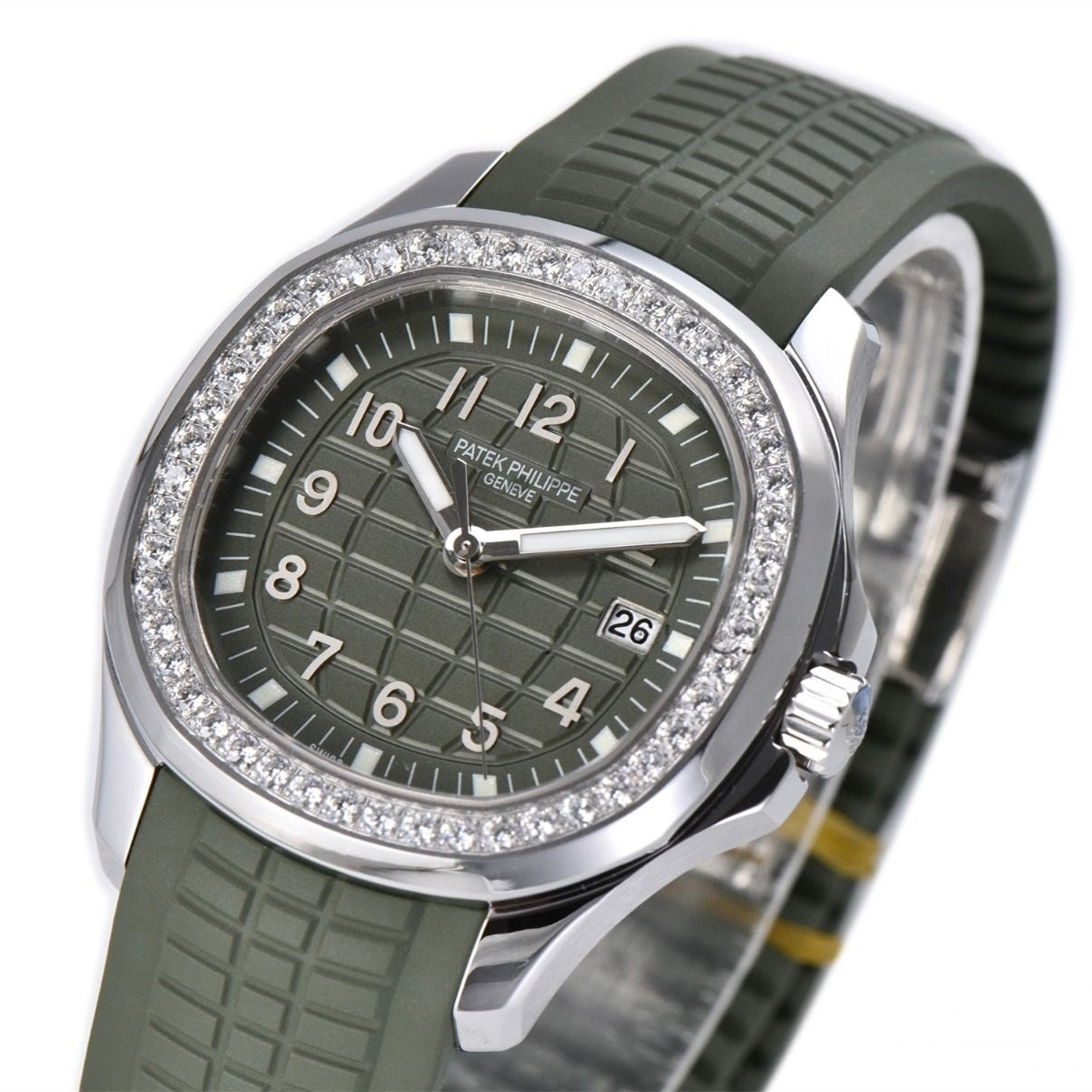Patek Philippe Aquanaut 38.8mm Green Dial