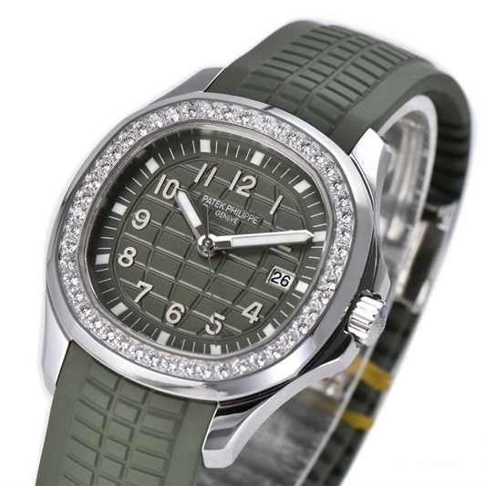 Patek Philippe Aquanaut 38.8mm Green Dial