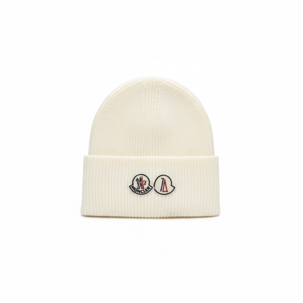 Moncler Wool Beanie "White"