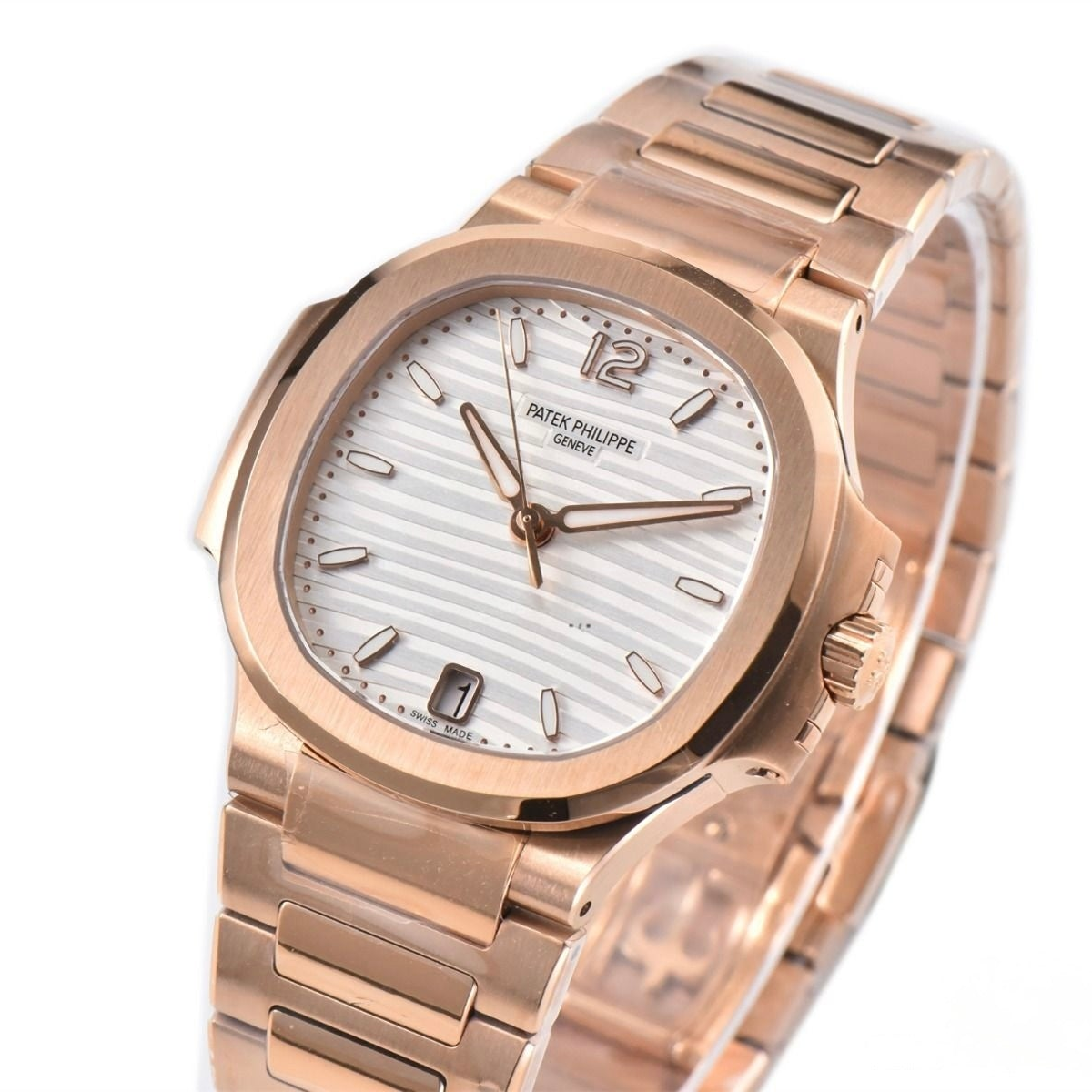 Patek Philippe Nautilus Ladies 35.2mm White Dial