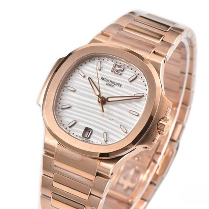 Patek Philippe Nautilus Ladies 35.2mm White Dial
