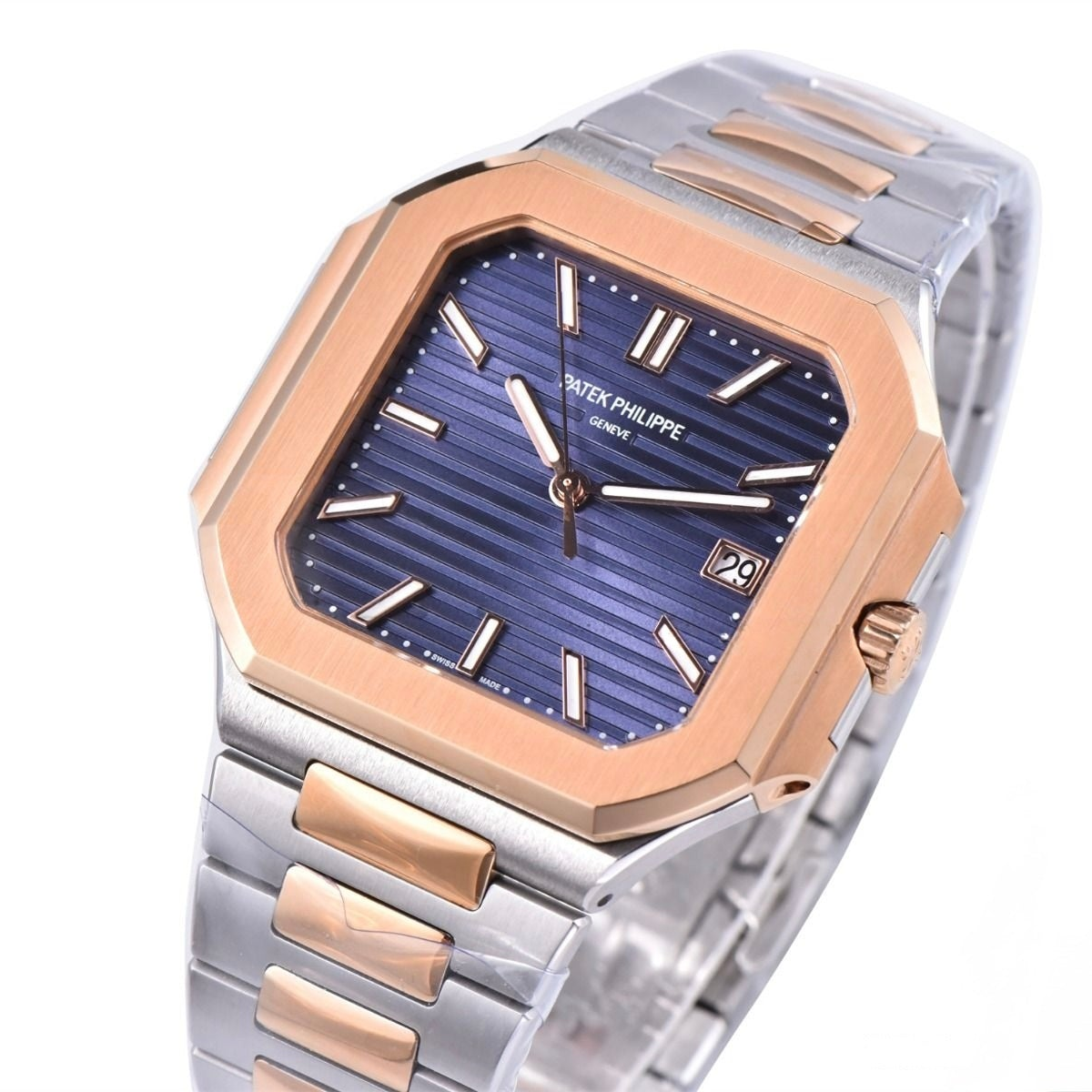 Patek Philippe Cubitus 44mm Rose Gold Blue Dial