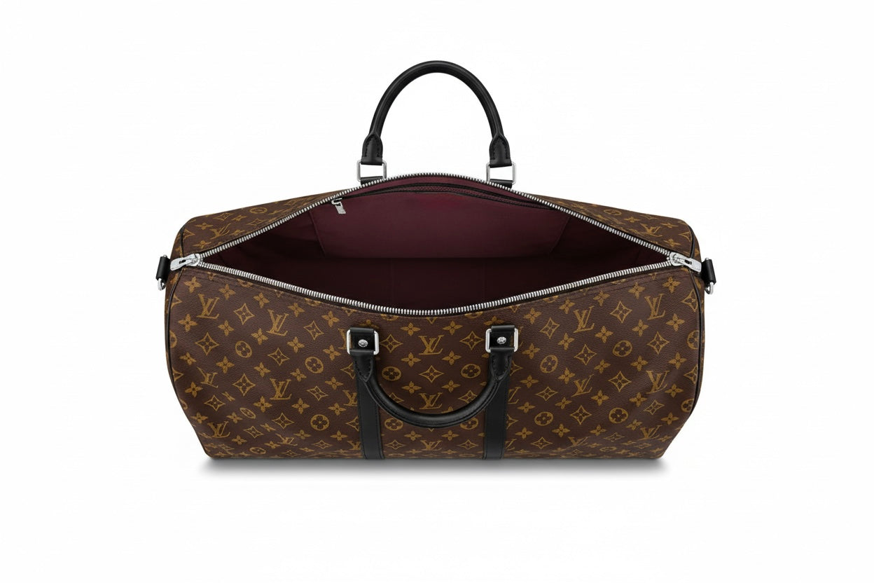 Louis Vuitton Keepall Bandoulière 55 Duffel Bag