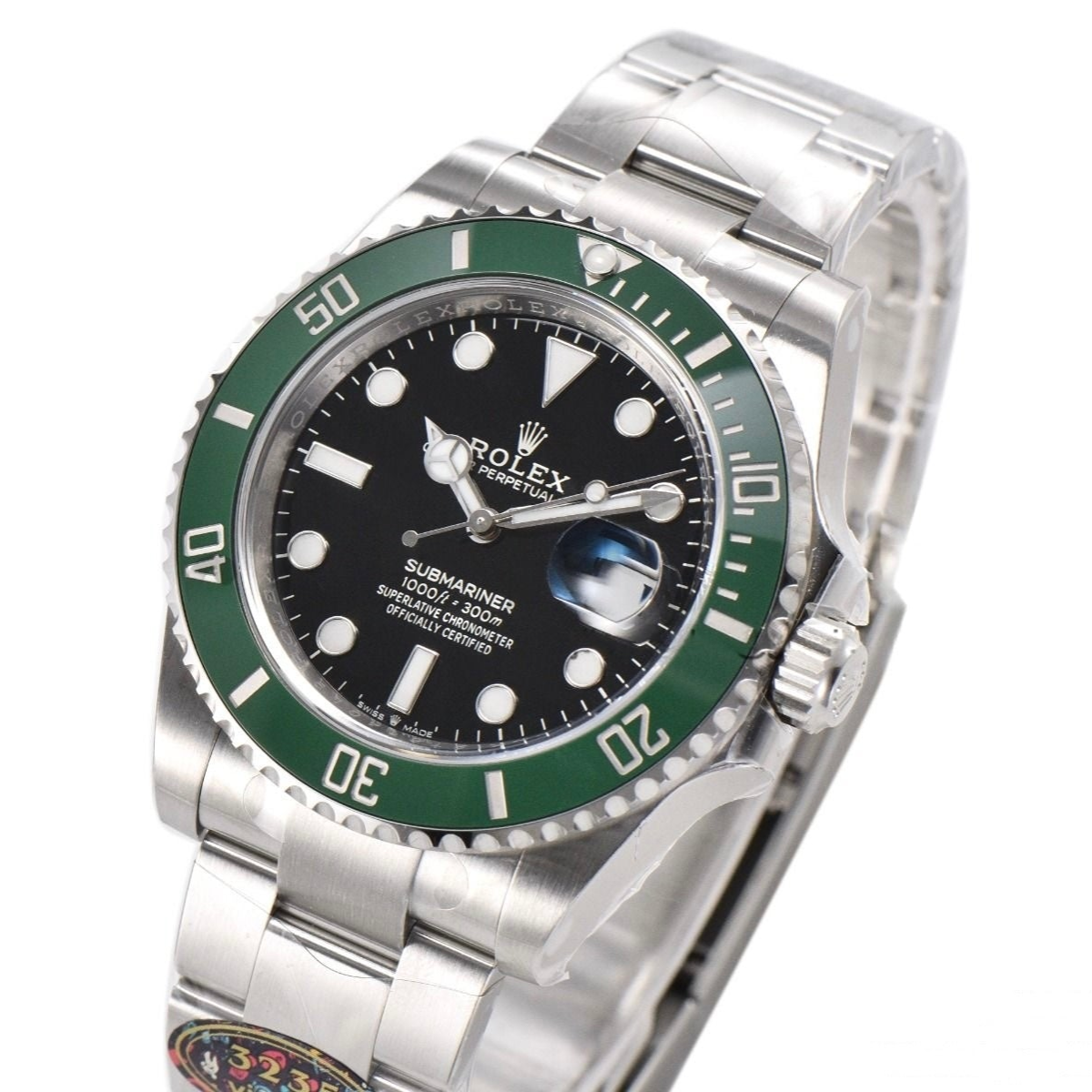 Rolex Submariner 41mm Green Ceramic Black Dial