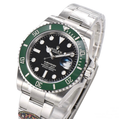 Rolex Submariner 41mm Green Ceramic Black Dial
