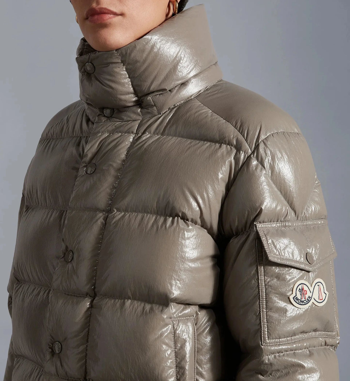 Moncler Maya 70 Down Jacket "Basalt Grey"