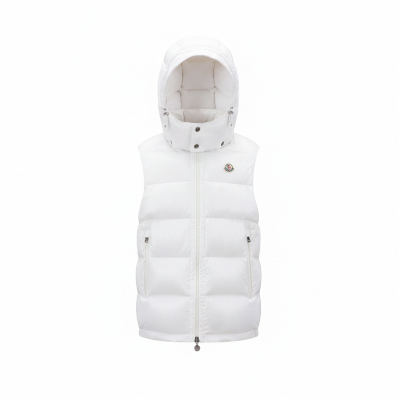 Moncler Bormes Down Vest "White"