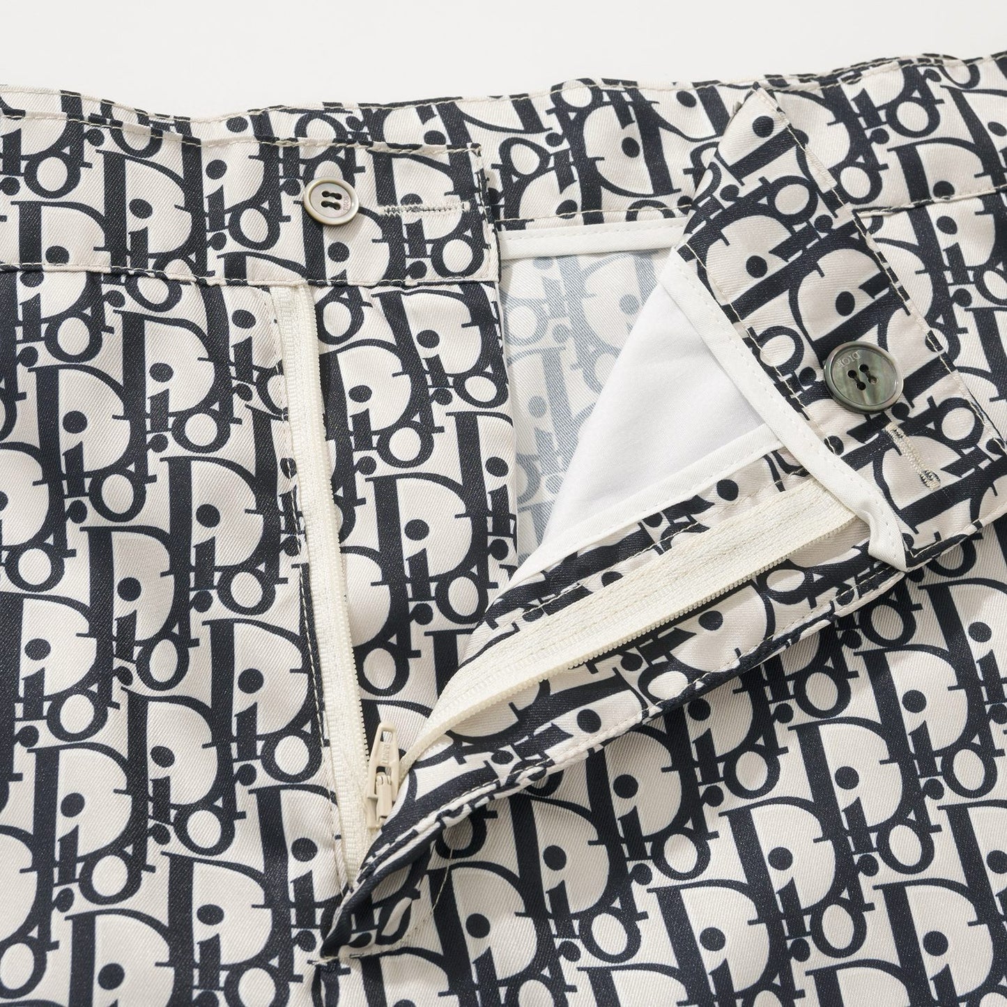 Dior Oblique Silk Bermuda Shorts