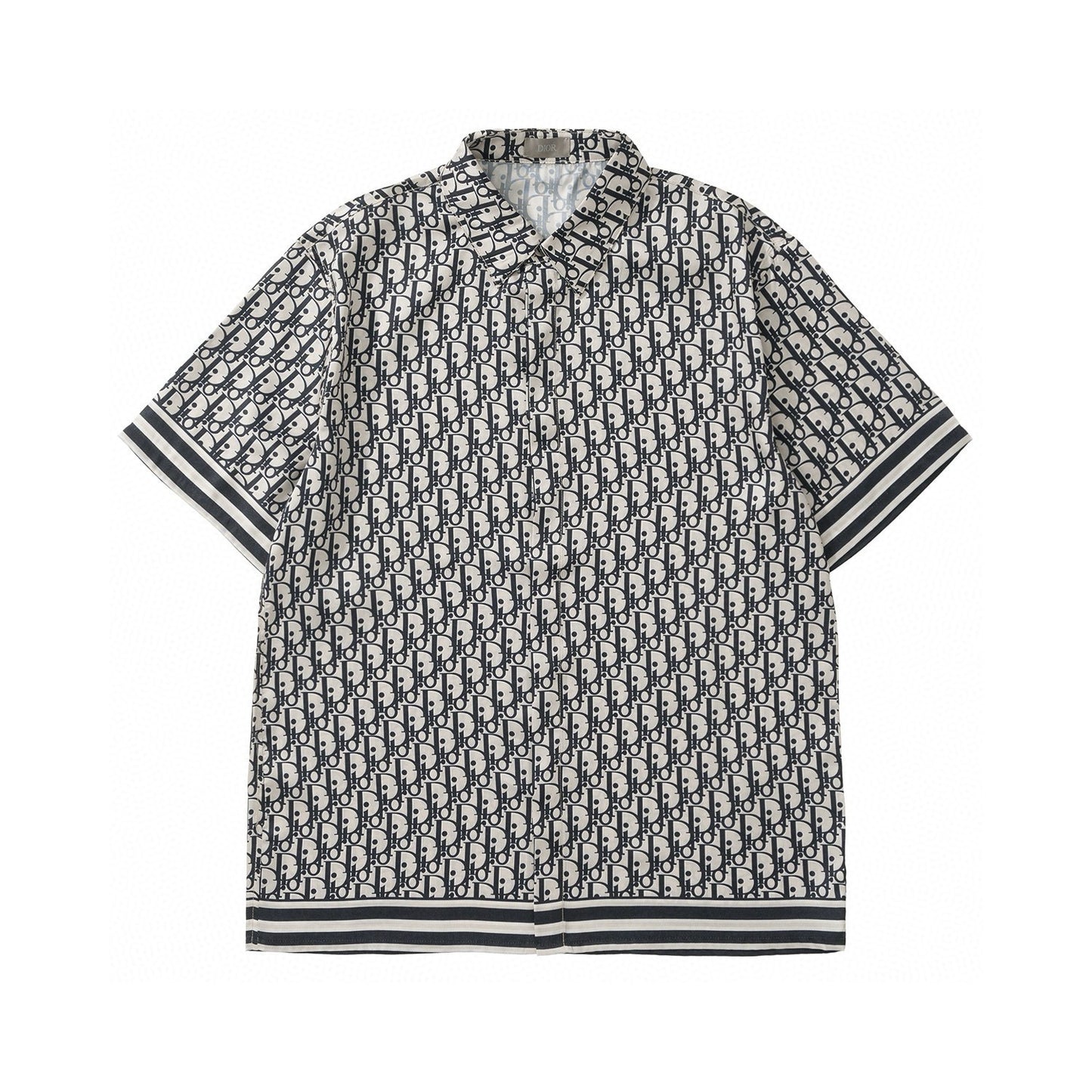 Dior Oblique Silk Short Shirt