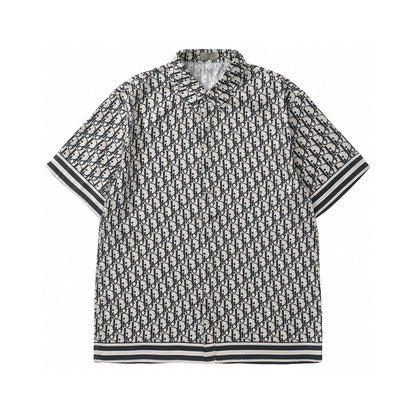 Dior Oblique Silk Short Shirt